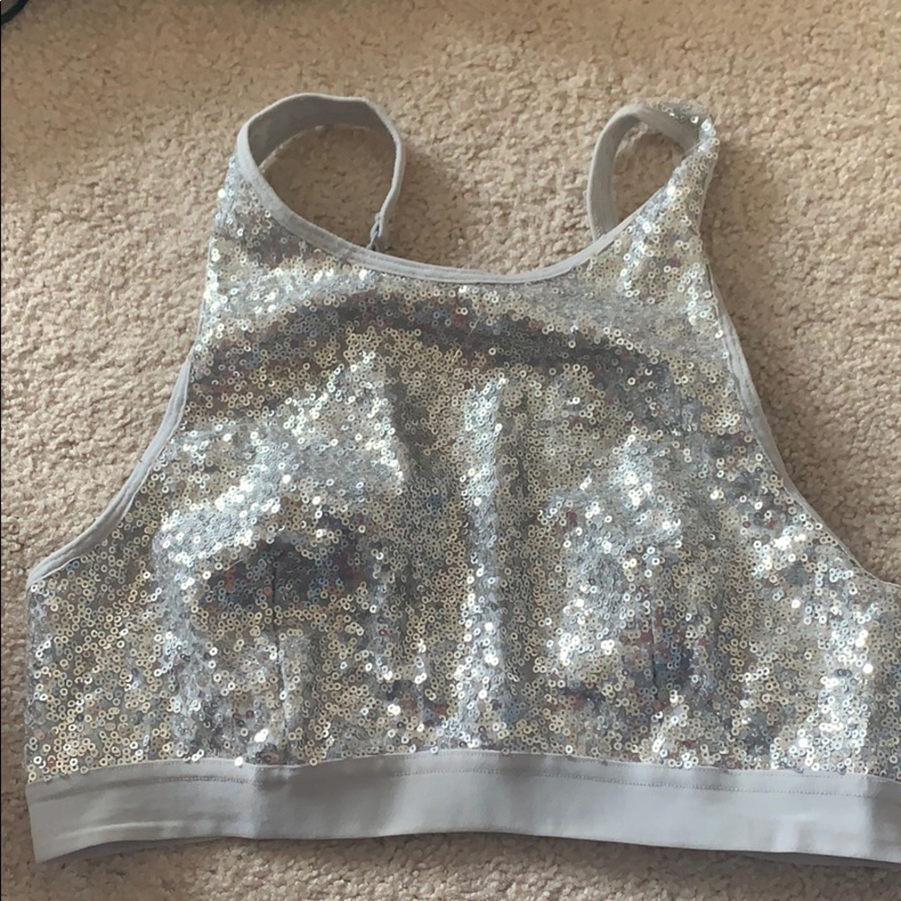Sparkly sequin bralette